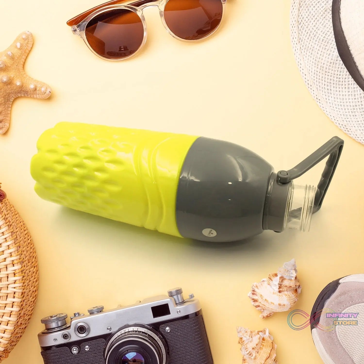 Plastic Sports Insulated Water Bottle For Fridge, Office, Sports, School, Gym, Yoga - infinityexculsivestore.com