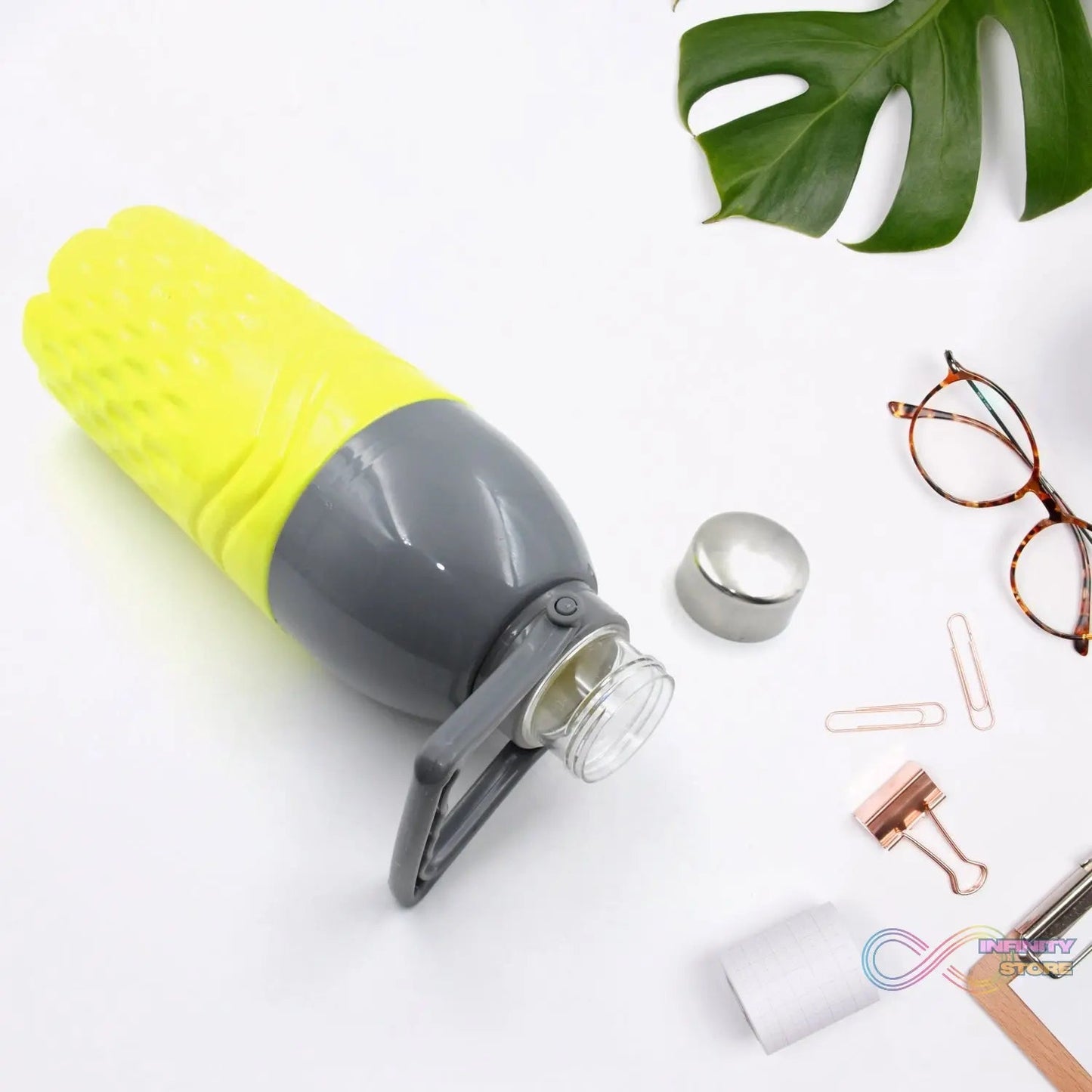 Plastic Sports Insulated Water Bottle For Fridge, Office, Sports, School, Gym, Yoga - infinityexculsivestore.com