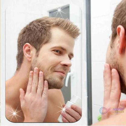 Plastic Square 3D Mirror Wall Stickers (1 Pc / 30x30 Cm) - infinityexculsivestore.com