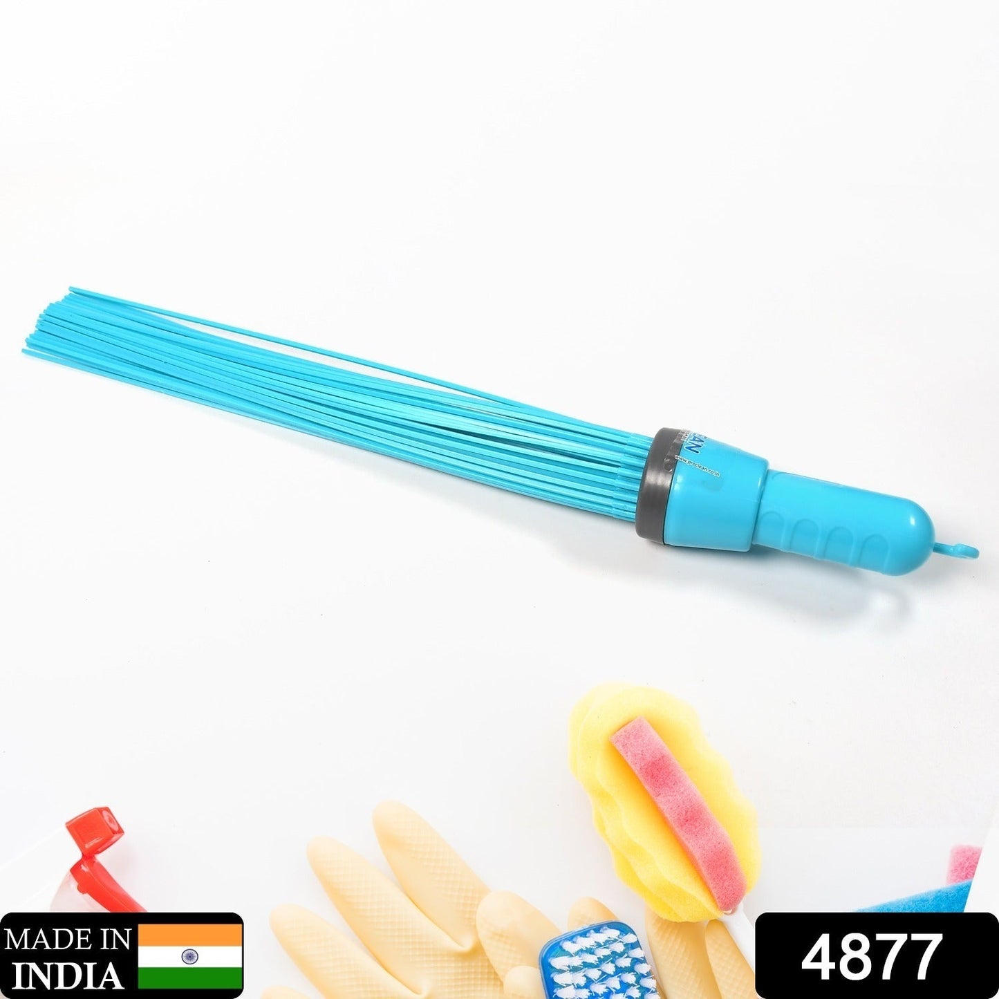 Plastic Stick Broom, 44 Flexible Sticks for Cleaning Tiles & Floors - infinityexculsivestore.com