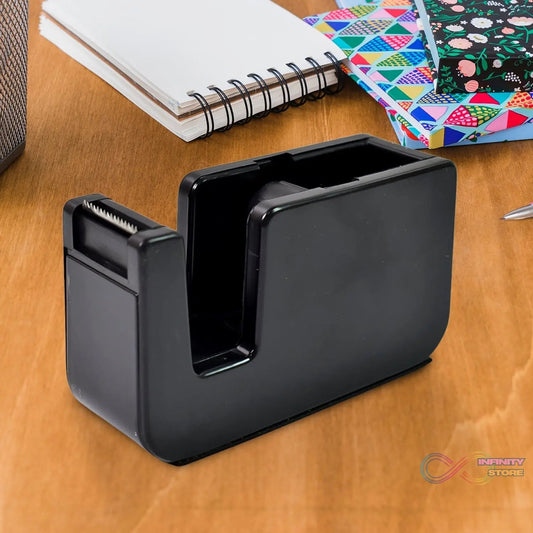 Plastic Tape Dispenser Cutter for Home Office use (1 pc / Big) - infinityexculsivestore.com