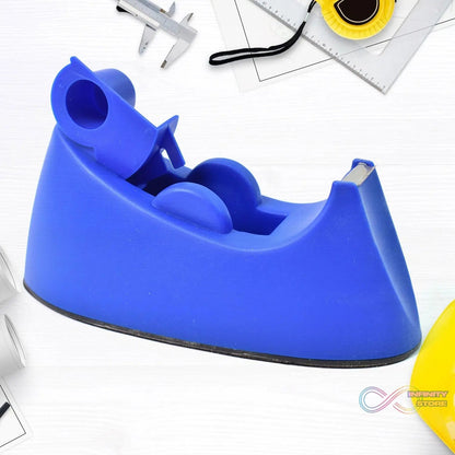 Plastic Tape Dispenser Cutter for Home Office use (1 pc / Big) - infinityexculsivestore.com
