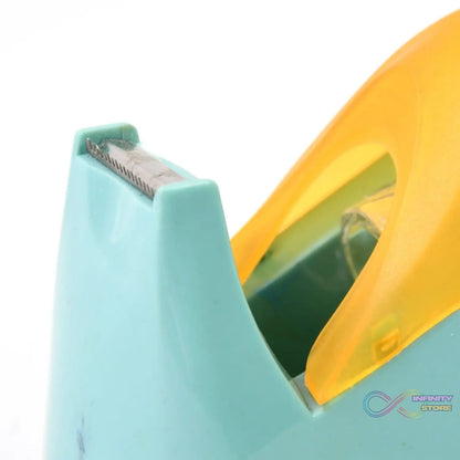 Plastic Tape Dispenser Cutter for Home Office use (1 pc) - infinityexculsivestore.com