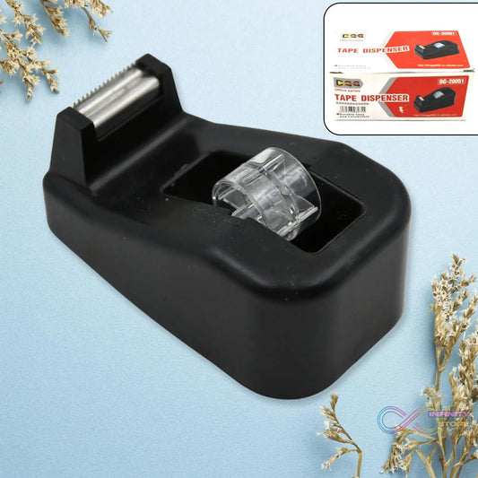 Plastic Tape Dispenser Cutter for Home Office use, Tape Dispenser for Stationary, Tape Cutter Packaging Tape (1 pc / 237 Gm) - infinityexculsivestore.com