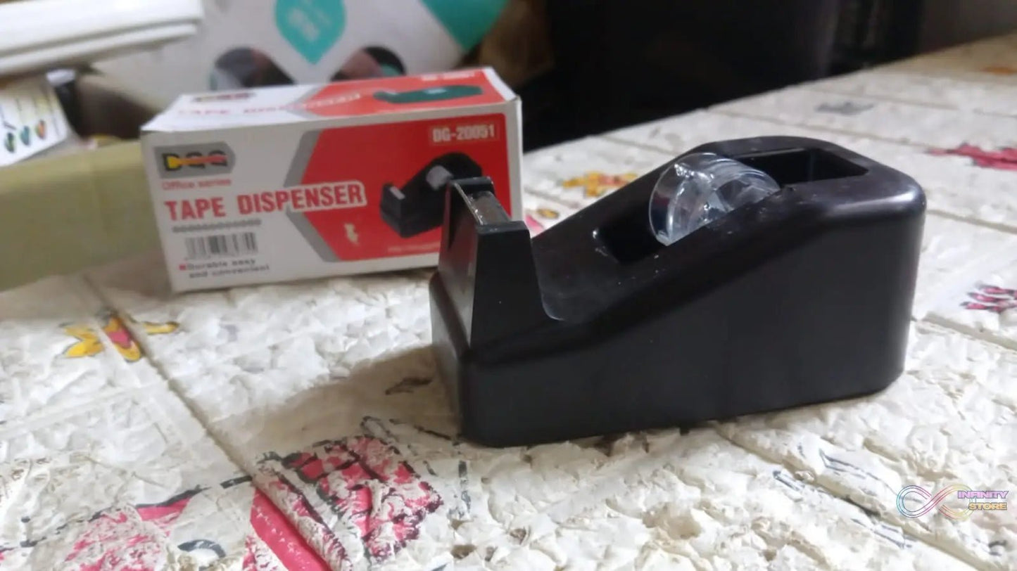 Plastic Tape Dispenser Cutter for Home Office use, Tape Dispenser for Stationary, Tape Cutter Packaging Tape (1 pc / 237 Gm) - infinityexculsivestore.com