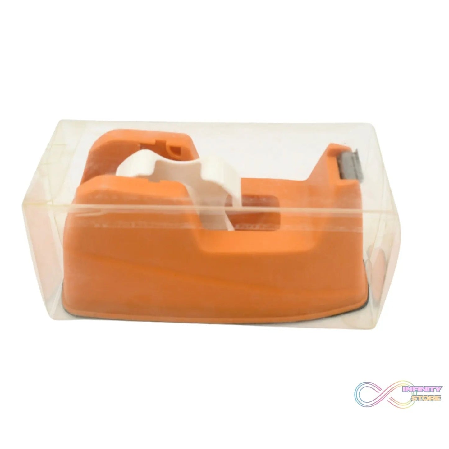 Plastic Tape Dispenser Cutter for Home Office use, Tape Dispenser for Stationary, Tape Cutter Packaging Tape (1 pc / 605 Gm) - infinityexculsivestore.com