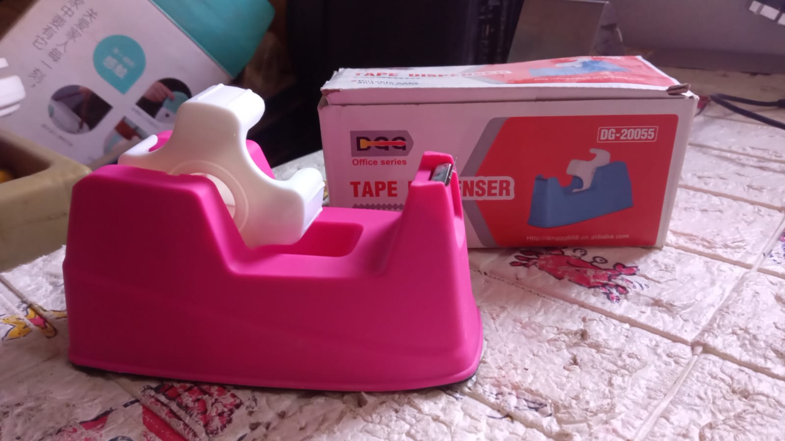 Plastic Tape Dispenser Cutter for Home Office use, Tape Dispenser for Stationary, Tape Cutter Packaging Tape (1 pc / 631 Gm) - infinityexculsivestore.com