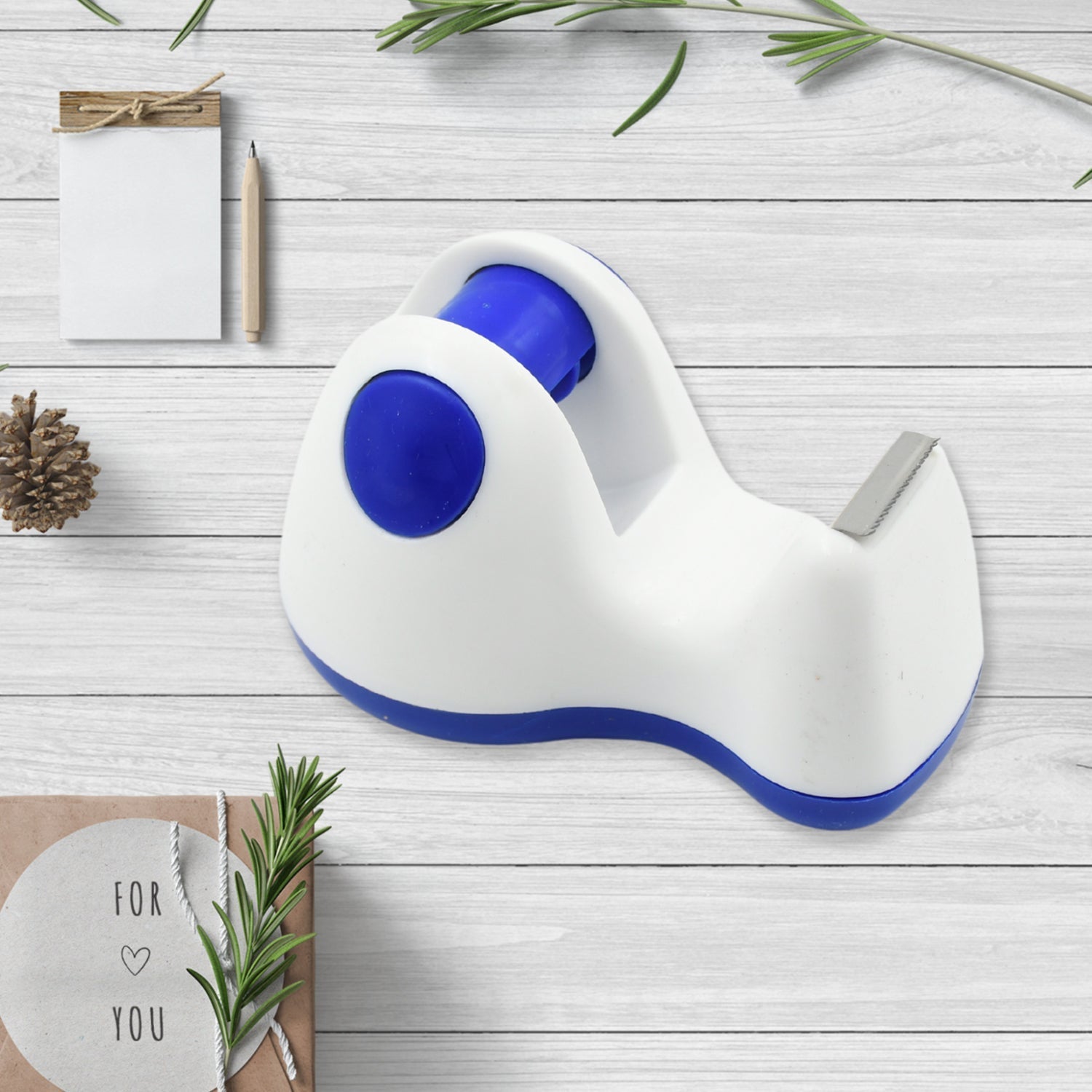 Plastic Tape Dispenser Cutter for Home Office use, Tape Dispenser for Stationary, Tape Cutter Packaging Tape School Supplies (1 pc / 213 Gm) - infinityexculsivestore.com