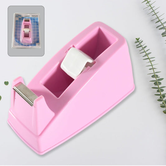 Plastic Tape Dispenser Cutter for Home Office use, Tape Dispenser for Stationary, Tape Cutter Packaging Tape School Supplies (1 pc / 300 Gm) - infinityexculsivestore.com