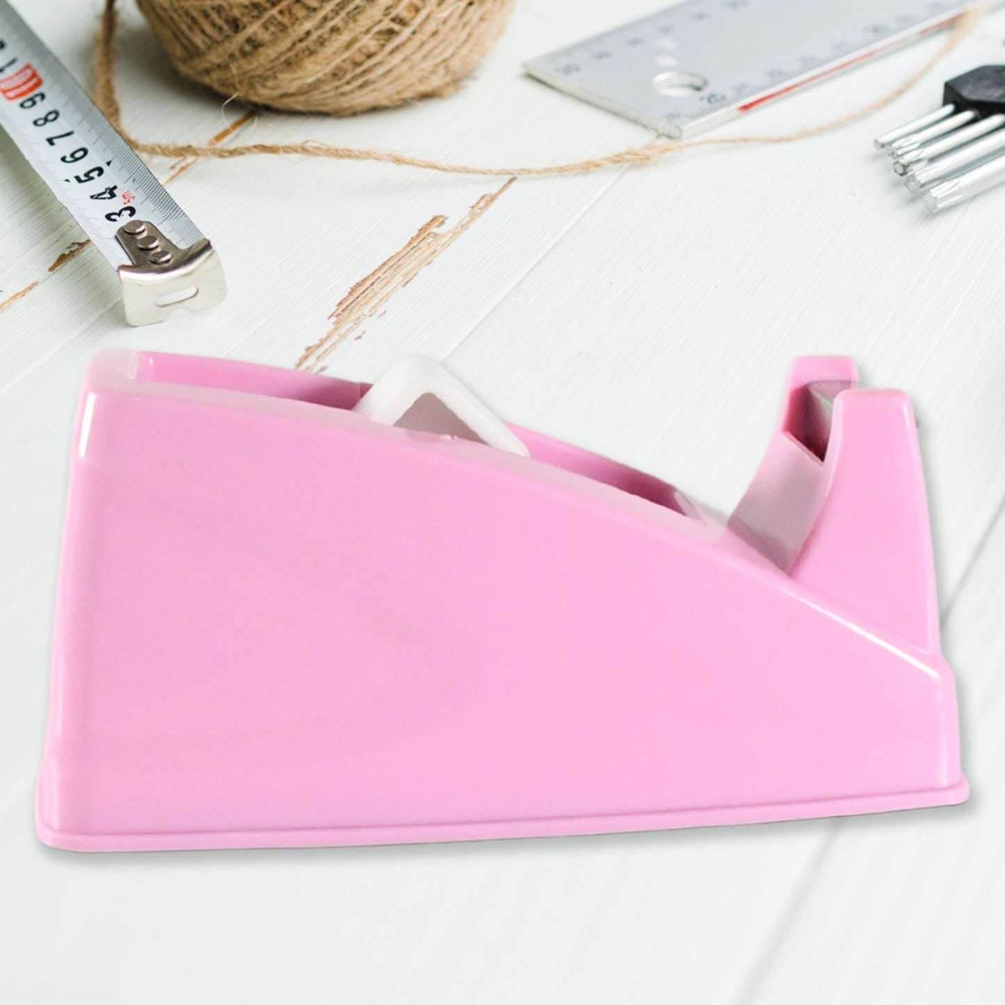 Plastic Tape Dispenser Cutter for Home Office use, Tape Dispenser for Stationary, Tape Cutter Packaging Tape School Supplies (1 pc / 300 Gm) - infinityexculsivestore.com