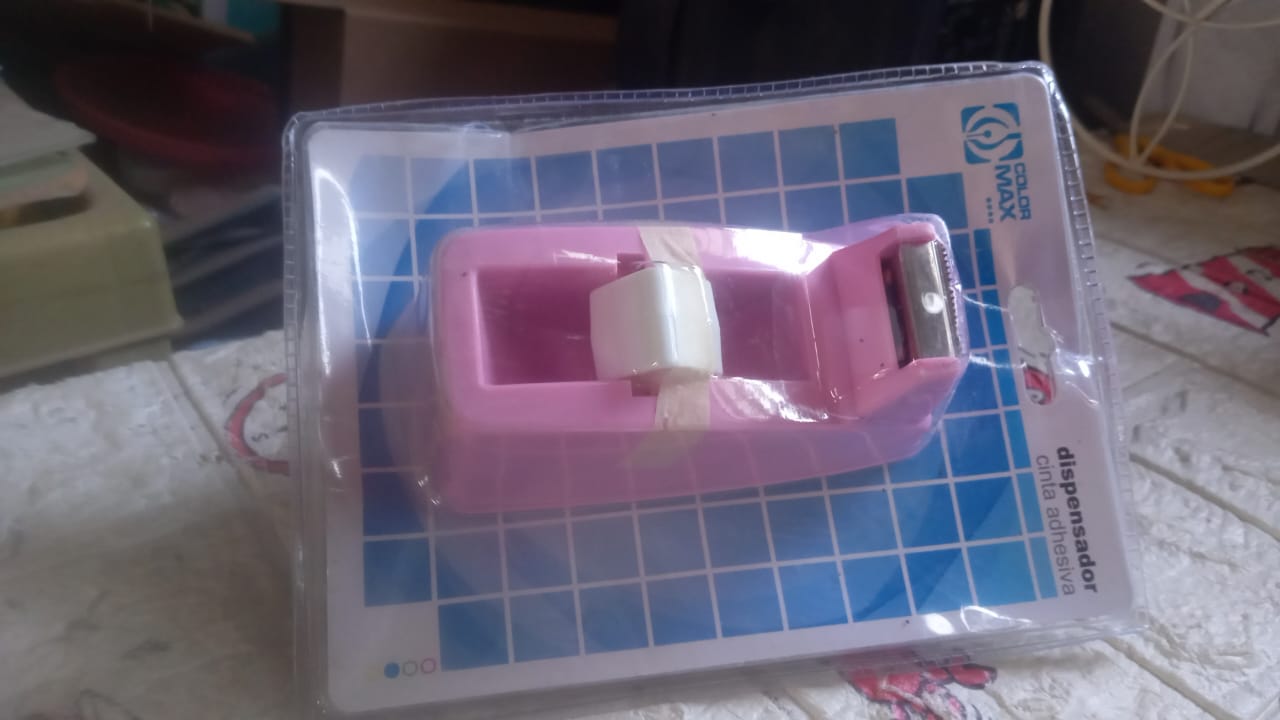 Plastic Tape Dispenser Cutter for Home Office use, Tape Dispenser for Stationary, Tape Cutter Packaging Tape School Supplies (1 pc / 300 Gm) - infinityexculsivestore.com