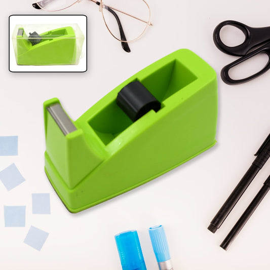 Plastic Tape Dispenser Cutter for Home Office use, Tape Dispenser for Stationary, Tape Cutter Packaging Tape School Supplies (1 pc / 515 Gm) - infinityexculsivestore.com