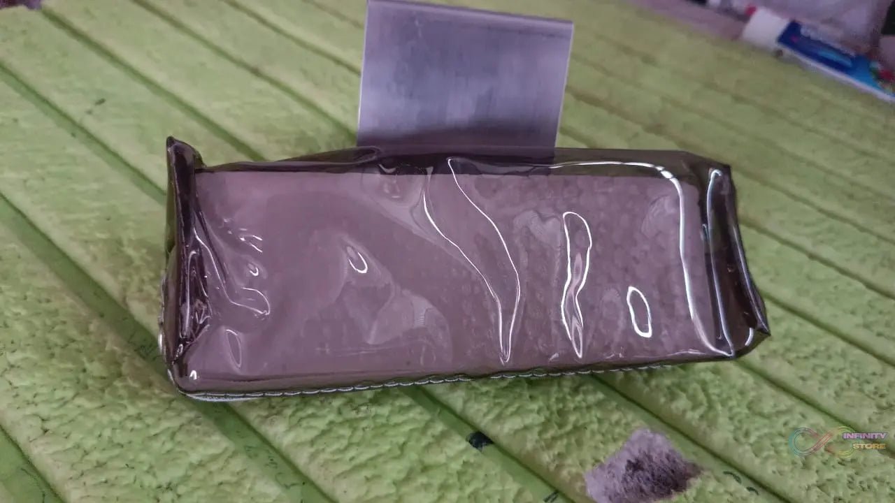 Plastic Transparent Pencil Pouch With Zipper (1 Pc) - infinityexculsivestore.com