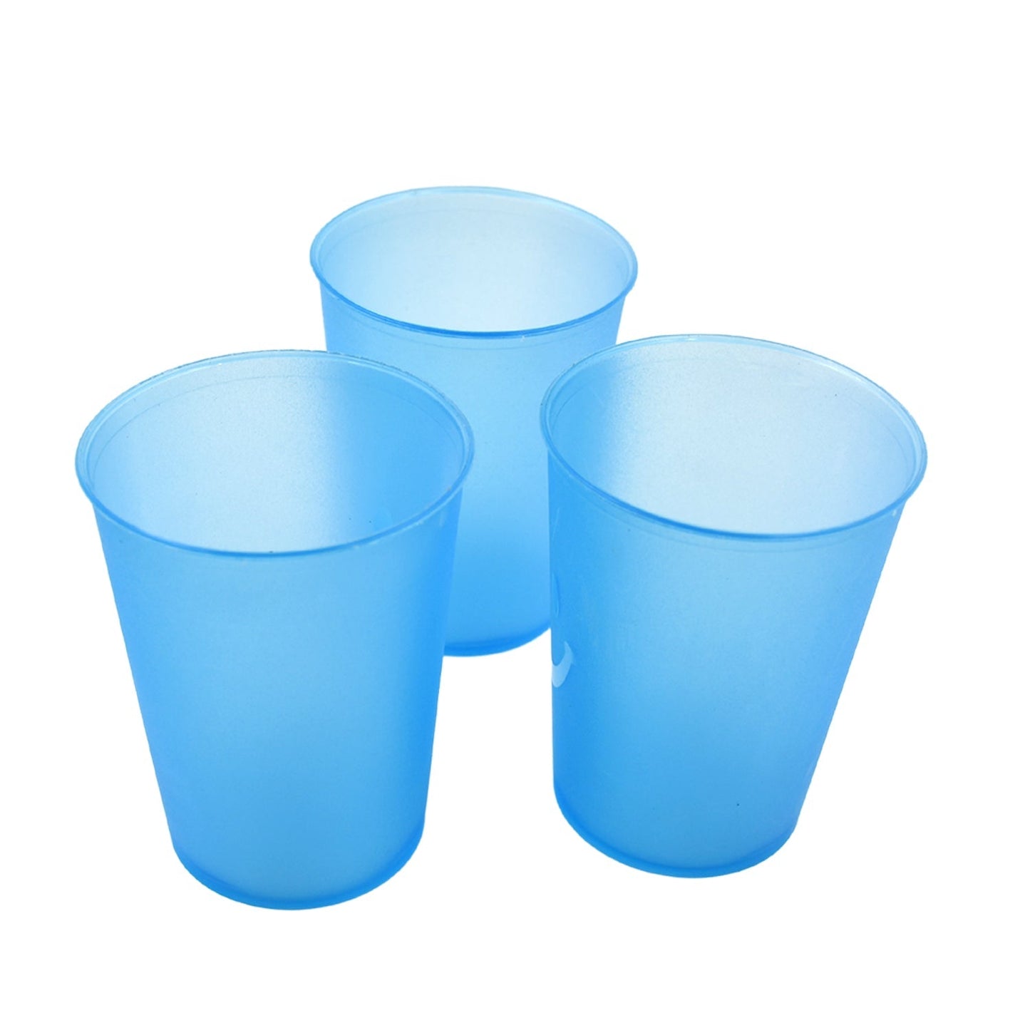 Plastic Tumblers Lightweight Cups / Glass Reusable Drinking Cups Restaurant Cups Safe Beverage Tumblers Glasses for Kitchen Water Transparent Glasses 3 pc Set - infinityexculsivestore.com
