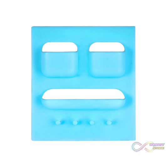 Plastic Unbreakable Soap Dish Tooth Brush Paste Holder - infinityexculsivestore.com