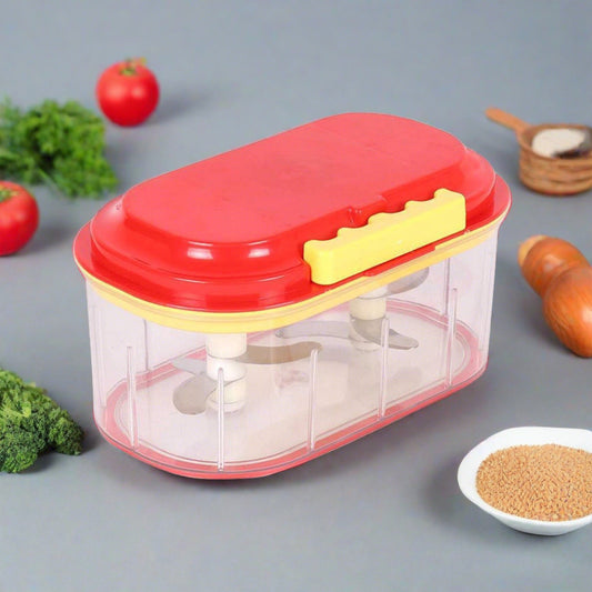 Plastic Vegetable Chopper (1000 ml) - infinityexculsivestore.com