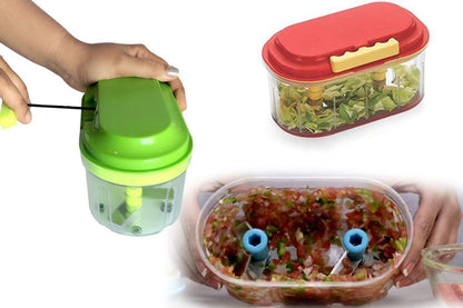 Plastic Vegetable Chopper (1000 ml) - infinityexculsivestore.com