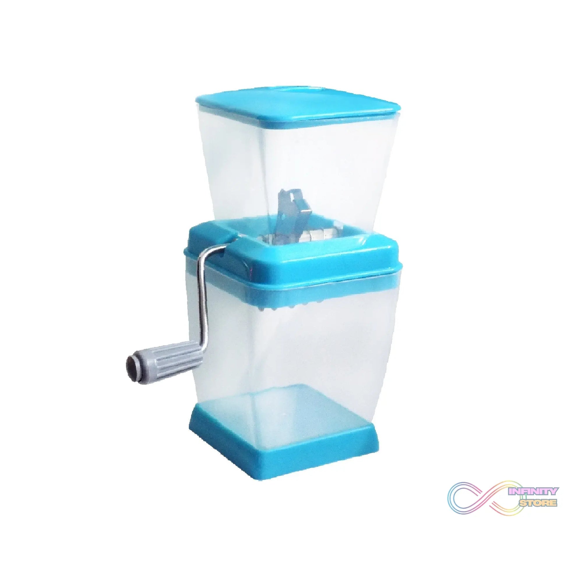 Vegetable chopper with steel blade