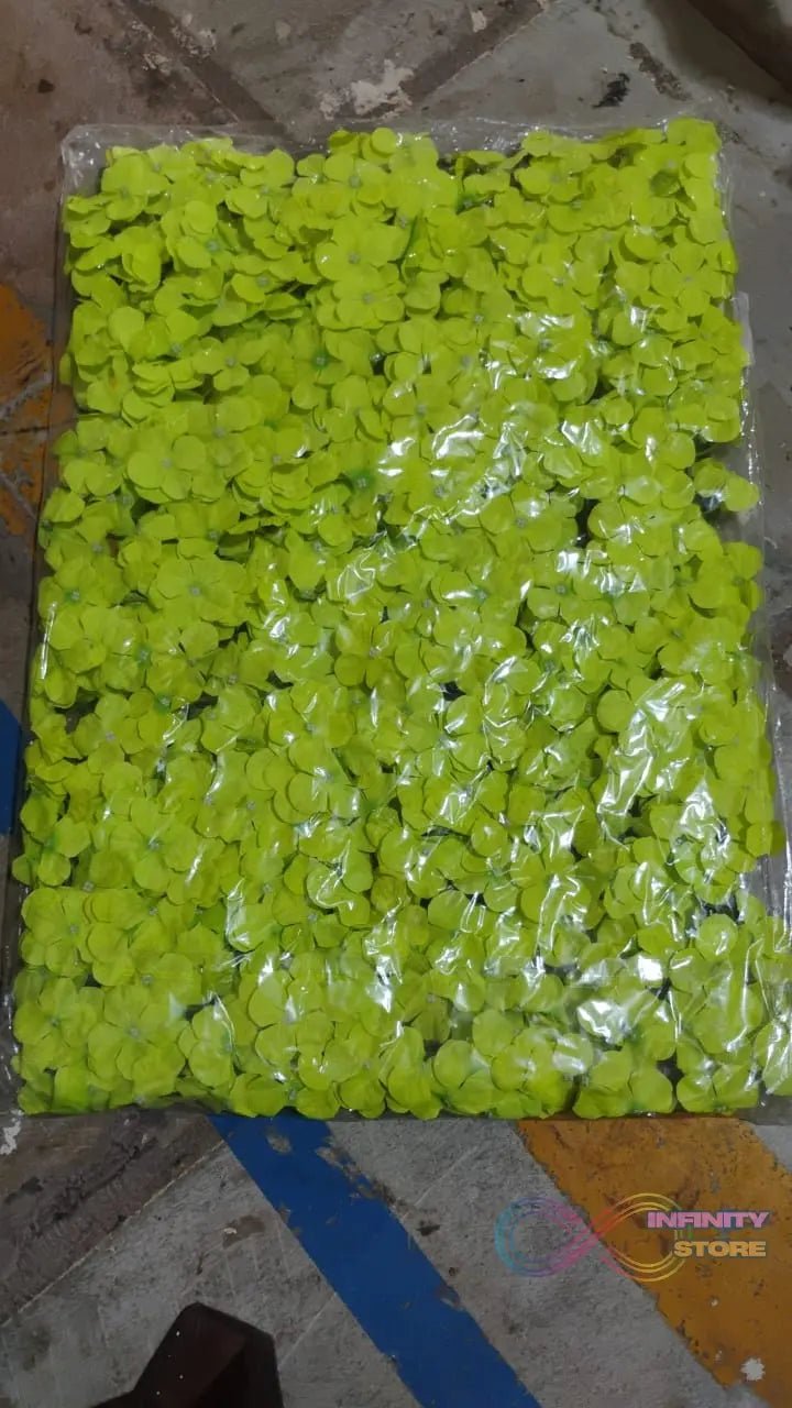 Plastic Wall Artificial Flowers Plant Base (60×40 CM / 1 Pc) - infinityexculsivestore.com