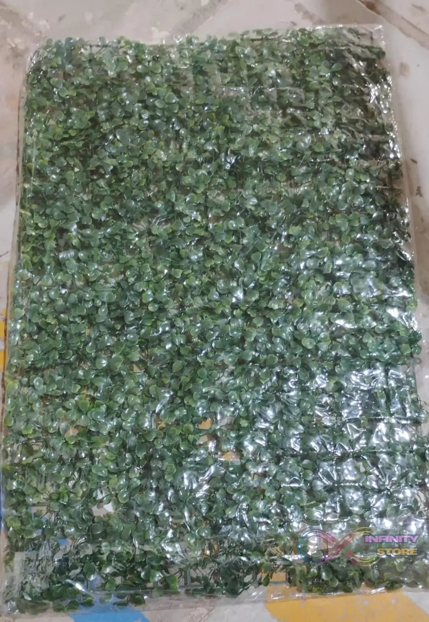 Plastic Wall Artificial Plant Base (60×40 CM / 1 Pc) - infinityexculsivestore.com