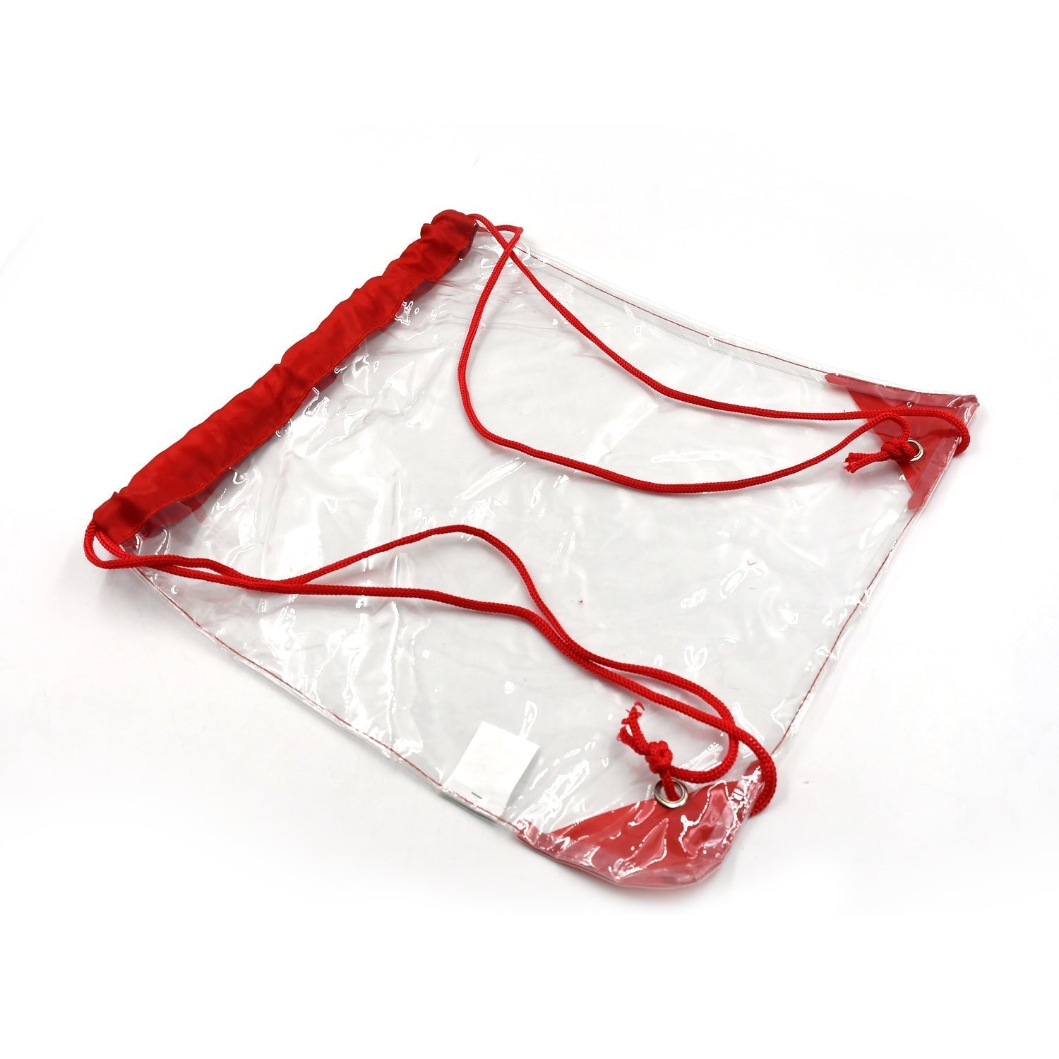 Plastic Waterproof Pouch Transparent Stadium Bags Clear String Bag for Gym Concert Travel Beach Swimming Sport - infinityexculsivestore.com