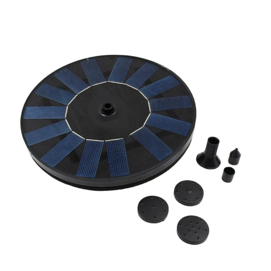 Fast Fountain by Pocket Hose - Solar-Powered - Instantly Adds a Water Feature Virtually Anywhere - 5 Spray Modes - No Installation or Batteries Required - Great for Bird Baths, Pools, Pond & More (1 Pc) - infinityexculsivestore.com