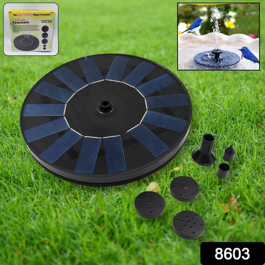 Fast Fountain by Pocket Hose - Solar-Powered - Instantly Adds a Water Feature Virtually Anywhere - 5 Spray Modes - No Installation or Batteries Required - Great for Bird Baths, Pools, Pond & More (1 Pc) - infinityexculsivestore.com