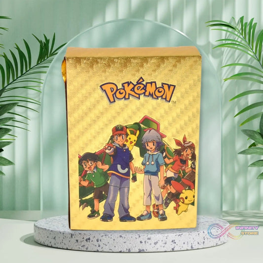 Pocket Monster Golden Trading Playing Cards (55 Pcs Set) - infinityexculsivestore.com