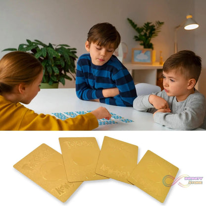 Pocket Monster Golden Trading Playing Cards (55 Pcs Set) - infinityexculsivestore.com