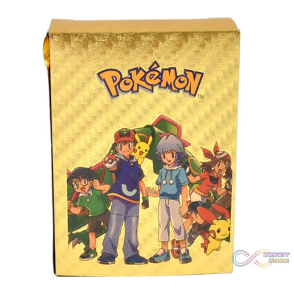 Pocket Monster Golden Trading Playing Cards (55 Pcs Set) - infinityexculsivestore.com