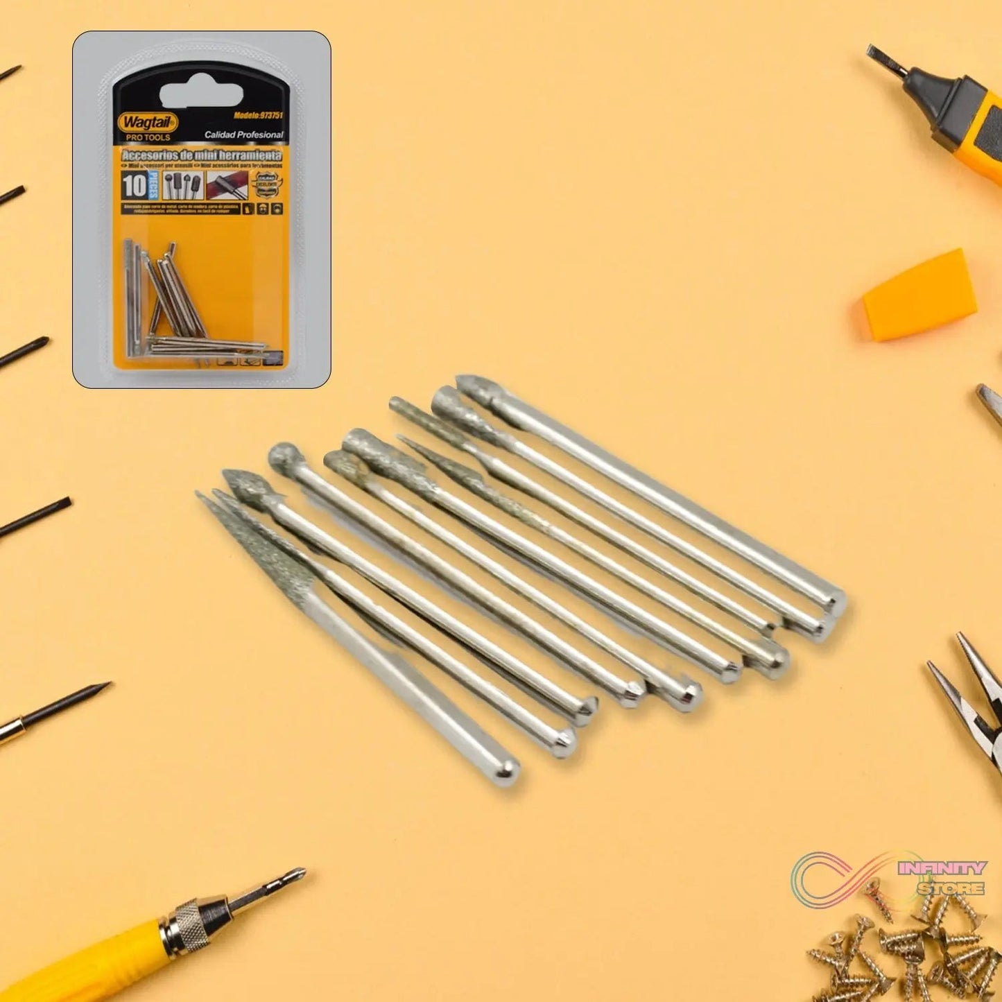 Polishing Grinding Head (10 Pcs Set) - infinityexculsivestore.com