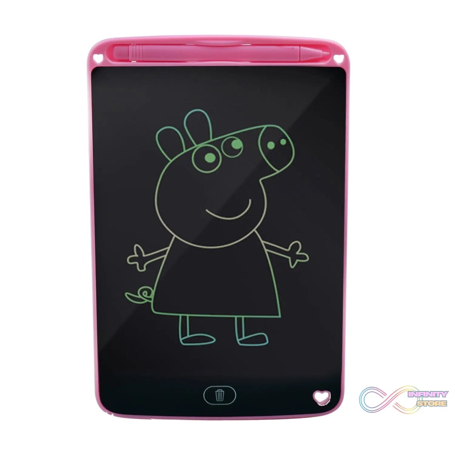 Portable 8.5-inch LCD writing tablet for drawing with multi-color ink