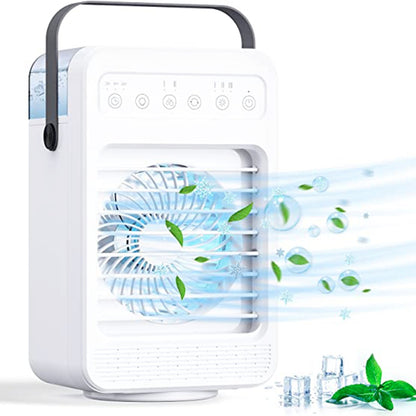 Portable Air Conditioner Fan - Personal Desk Cooling Fan (Battery Not Included) - infinityexculsivestore.com