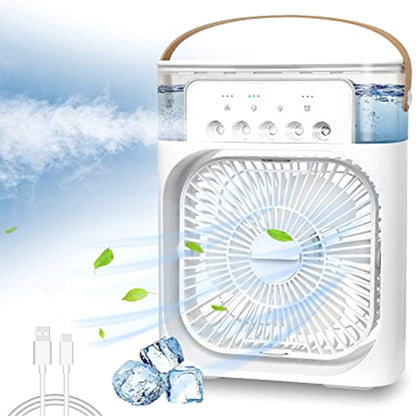 Portable Air Conditioner Fan - Personal Desk Cooling Fan (Battery Not Included) - infinityexculsivestore.com
