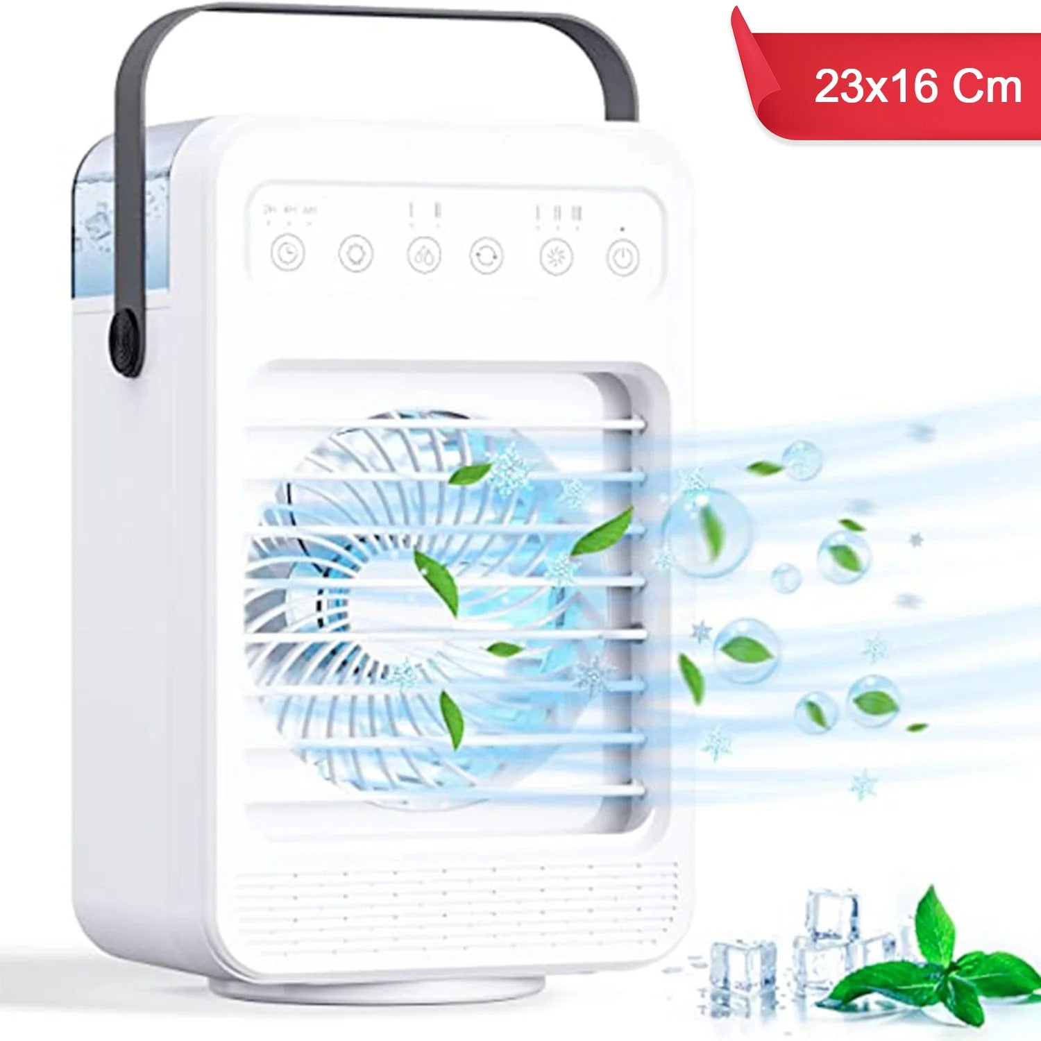 Portable Air Conditioner Fan - Personal Desk Cooling Fan (Battery Not Included) - infinityexculsivestore.com