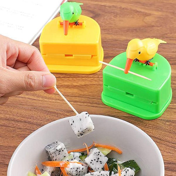 Portable Automatic Bird Toothpick Storage Box - infinityexculsivestore.com