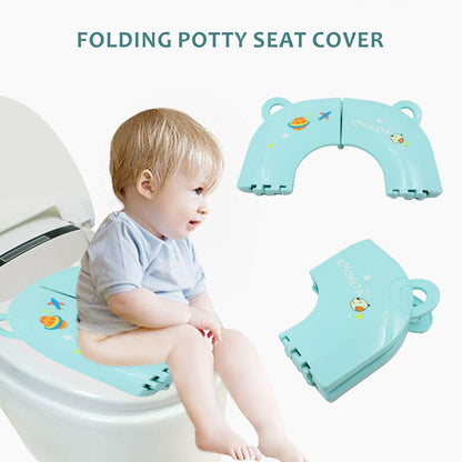 Portable Baby / Kids Toilet Seat Foldable Potty Seat (1 Pc) - infinityexculsivestore.com