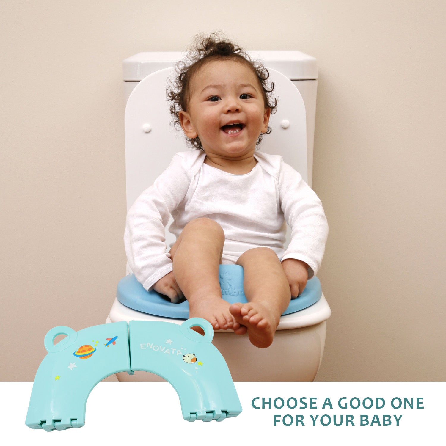 Portable Baby / Kids Toilet Seat Foldable Potty Seat (1 Pc) - infinityexculsivestore.com