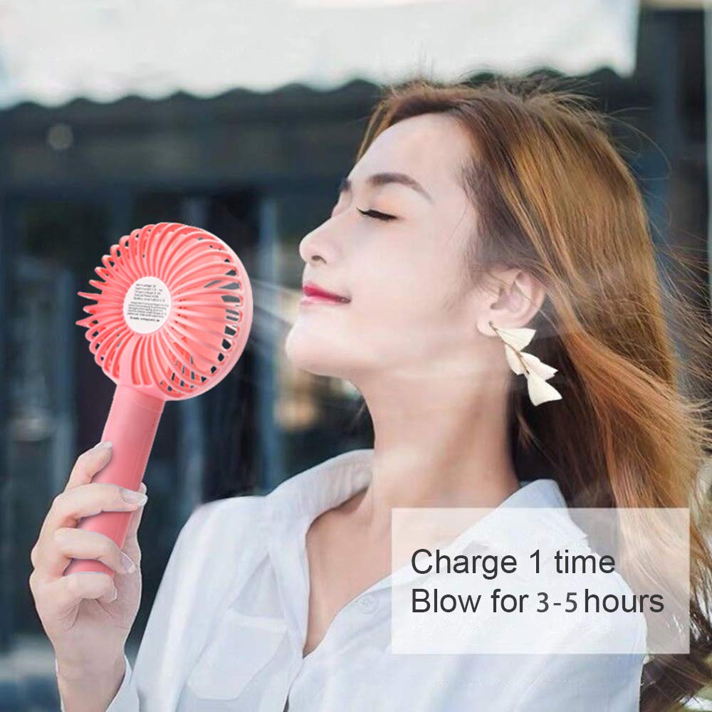 Portable Classic Hand Fan - 3 - Speed Table Fan for Personal Desk, Suitable for Office, School, and Home Use (Battery Not Included) - infinityexculsivestore.com