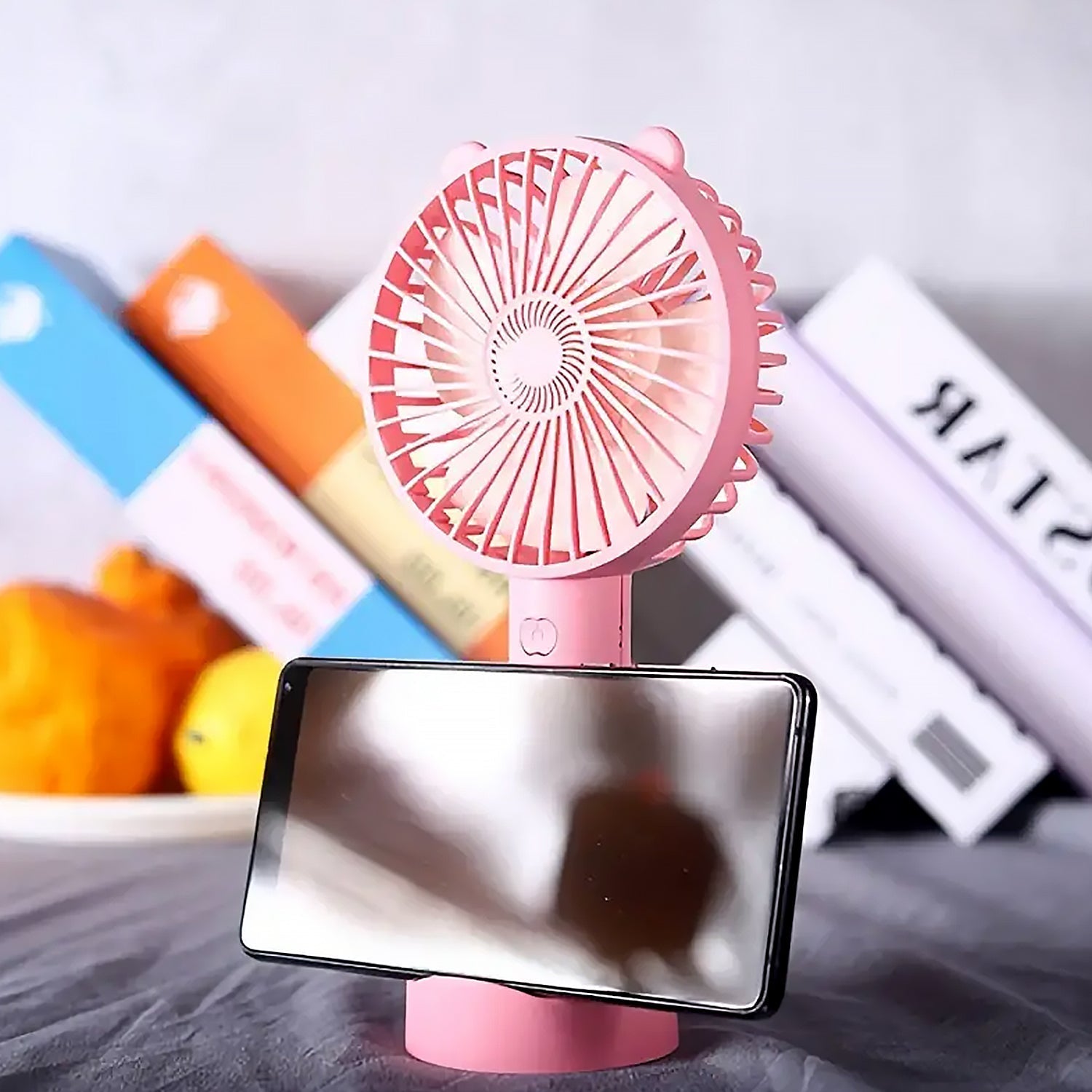 Portable Classic Hand Fan - 3 - Speed Table Fan for Personal Desk, Suitable for Office, School, and Home Use (Battery Not Included) - infinityexculsivestore.com