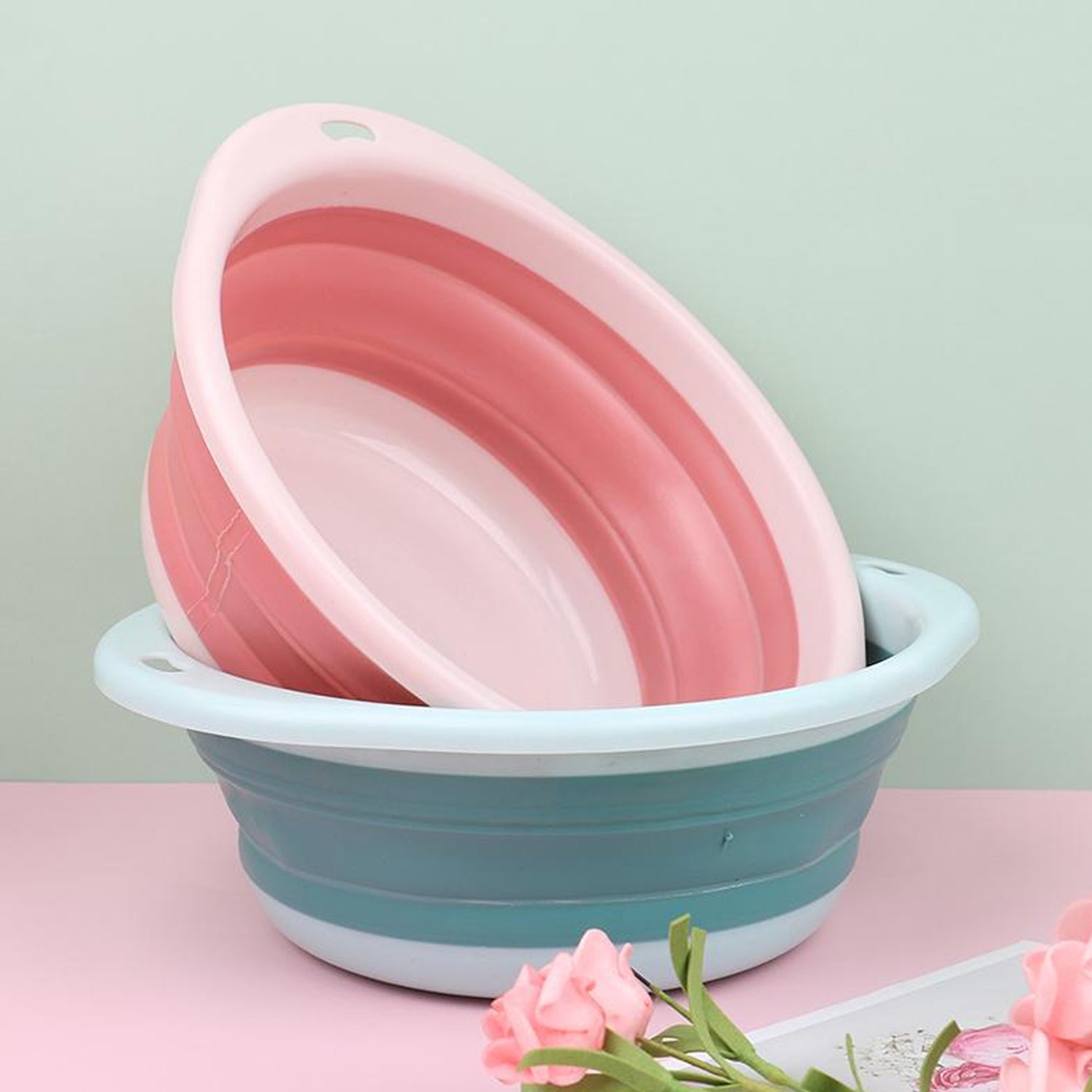 Portable Collapsible Tub with Hanging Hole - infinityexculsivestore.com