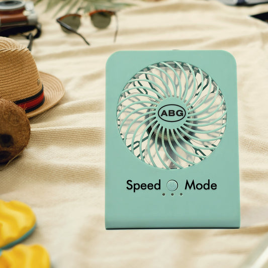 Portable Desk Fan Big Table Fan3 Step Speed Setting Fan Personal Desk Fan Suitable For Office , School & Home Use (Battery Not Include) - infinityexculsivestore.com