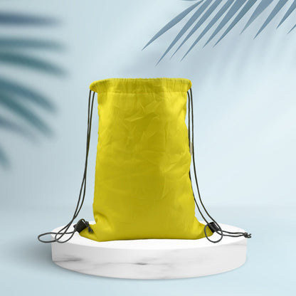 Portable Dori Bag Inside silver with coating Drawstring Backpack, Gym Sack Light Weight Multi Storage Bags Large Capacity for Shopping - infinityexculsivestore.com