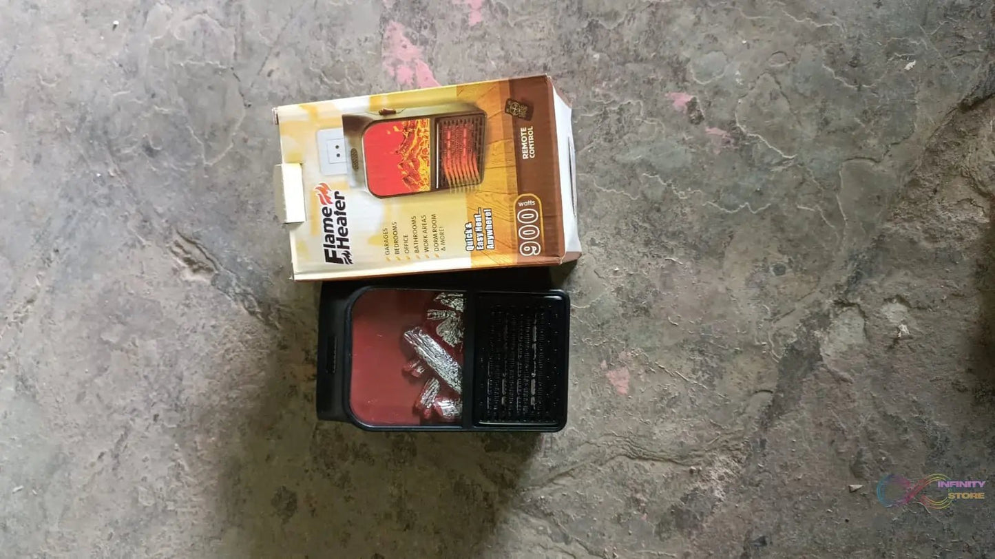 Portable Electric Fireplace lamp LED Flame Heater (900w / 1 Pc) - infinityexculsivestore.com