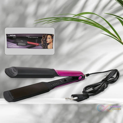Portable Hair straight device Beauty and Personal Care Professional Women Temperature Control Professional Travel Hair Straighteners (1 Pc) - infinityexculsivestore.com