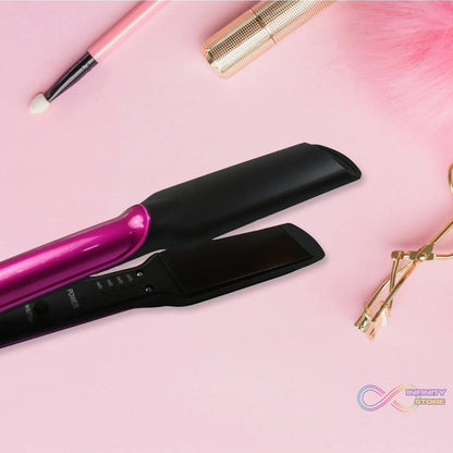 Portable Hair straight device Beauty and Personal Care Professional Women Temperature Control Professional Travel Hair Straighteners (1 Pc) - infinityexculsivestore.com