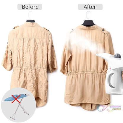 Portable Handheld Garment & Facial Steamer (1 Pc) - infinityexculsivestore.com