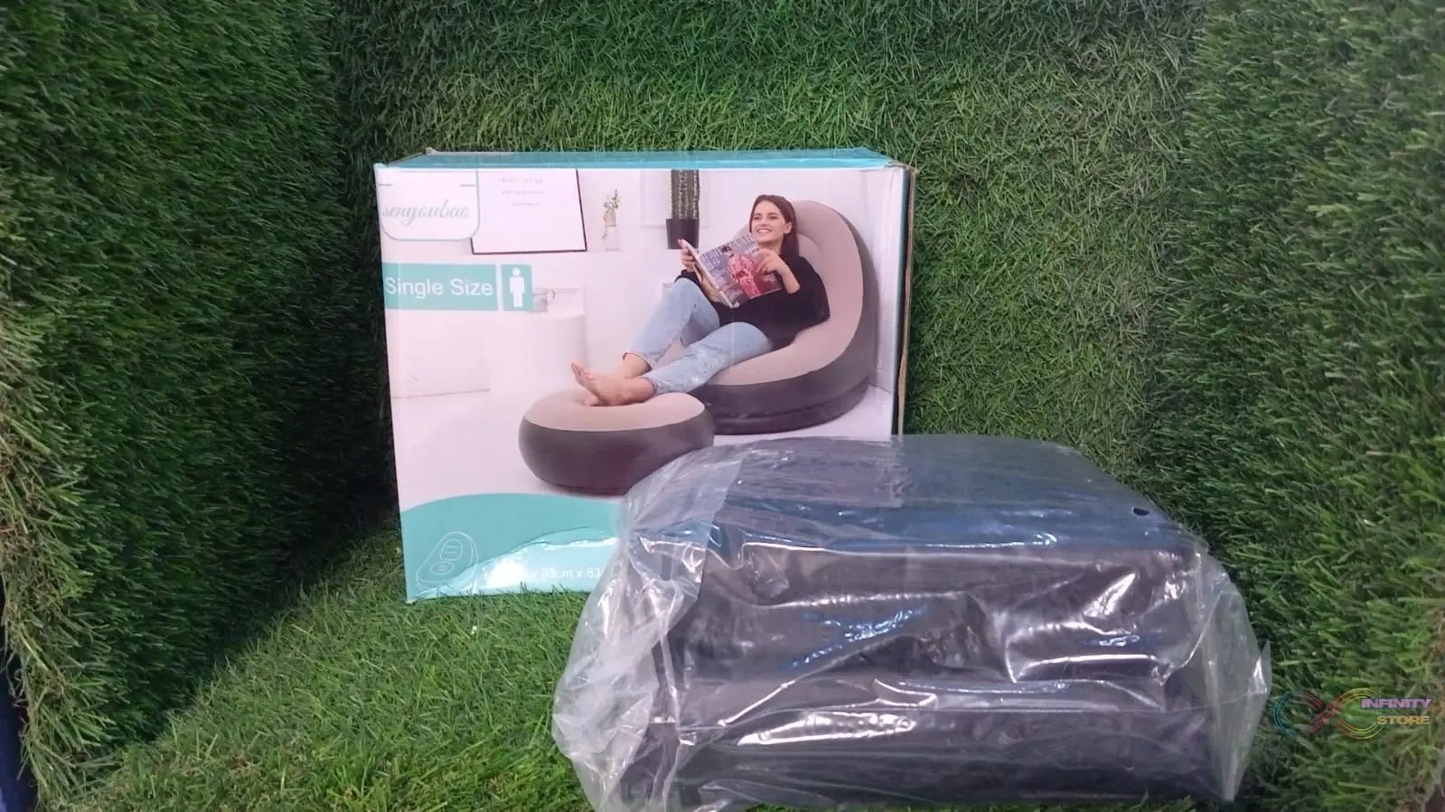 Portable Indoor/Outdoor Air Sofa, couch - infinityexculsivestore.com