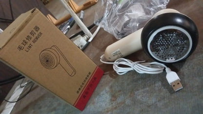 Portable Lint Remover with USB Power Cable (1 Pc) - infinityexculsivestore.com
