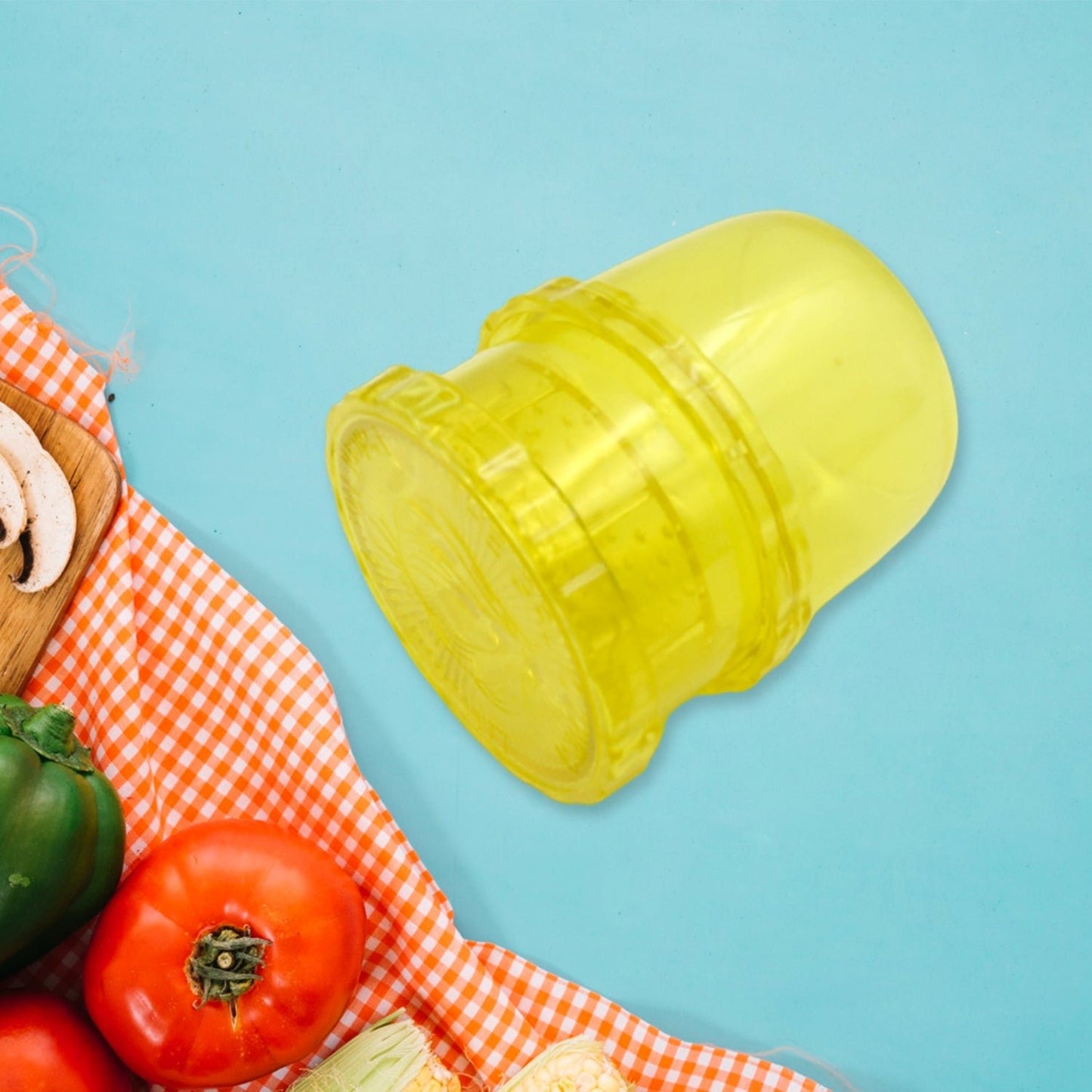 Multi - Function Grinding Machine 2 In 1 Portable Manual Citrus Juicer for Grind ginger And garlic Slurry, Fruit Squeezer, Squeeze Soy - bean milk, Vegetable Salad. Juice Cup Child Healthy Life Potable Juicer Machine - infinityexculsivestore.com